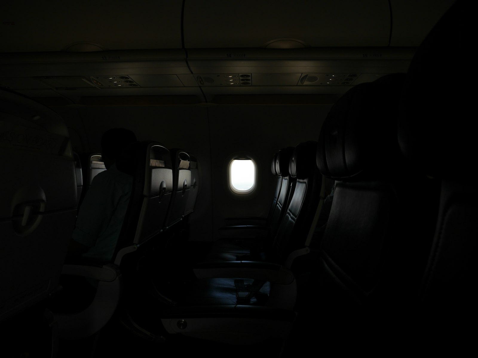 Panasonic Lumix DMC-G6 sample photo. Airplane interior photography