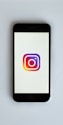 smartphone showing Instagram icon