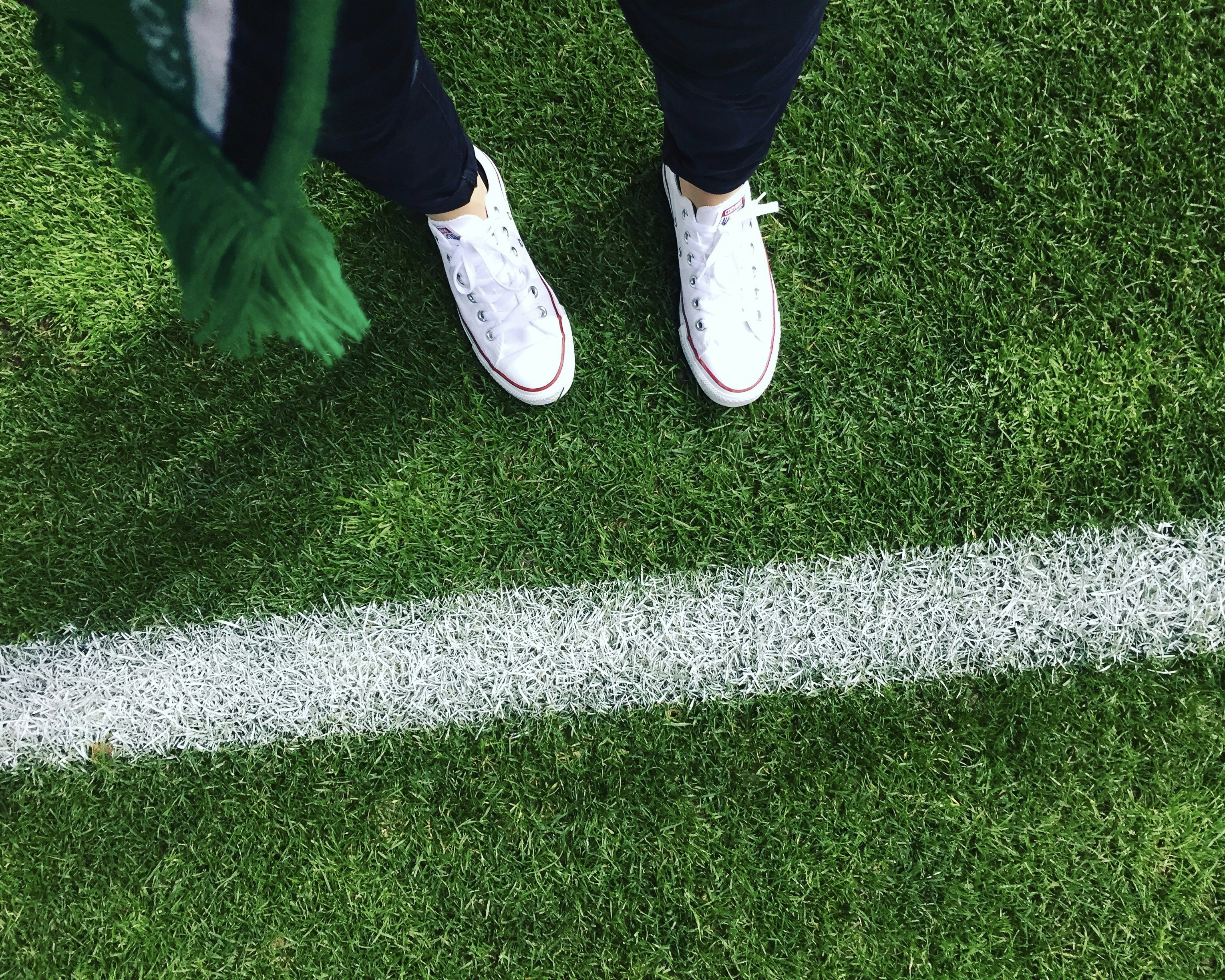 woman holding dried flower