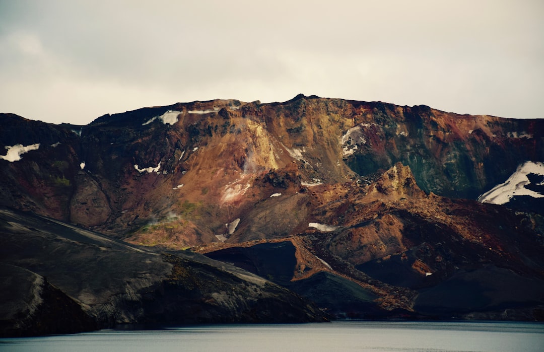Glacial landform photo spot Askja Hengifoss