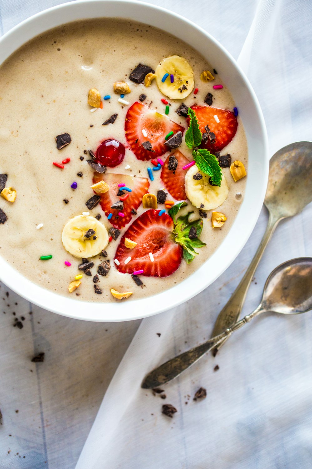 stainless steel spoons