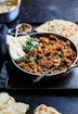 cooked meat on pan