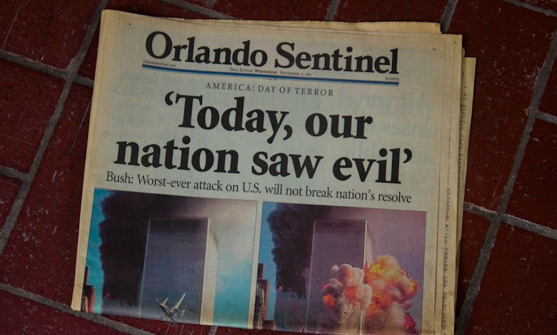 Orlando Sentinel Today, our nation saw evil newspaper