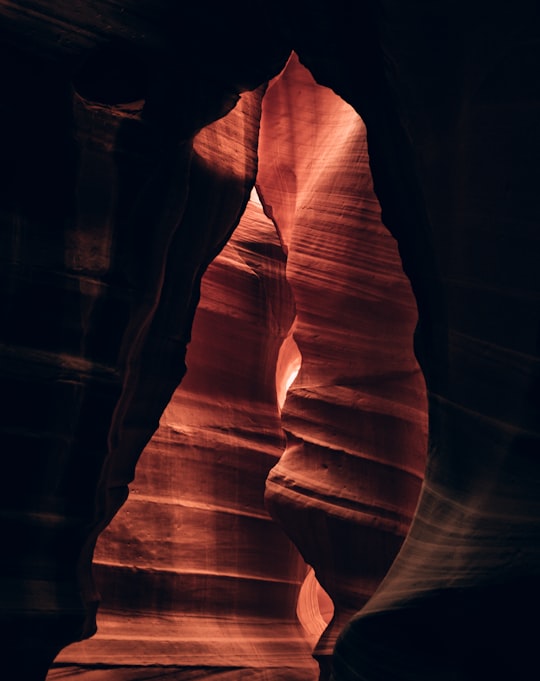 Antelope canyon in Antelope Canyon United States