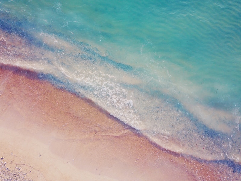 Textured Beach Waves