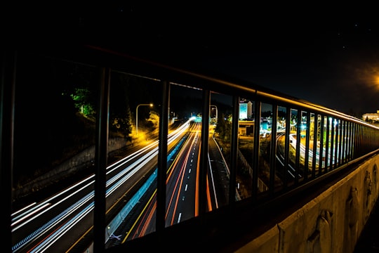 time lapse photography of road and cars during nighttime in Mount Vernon United States