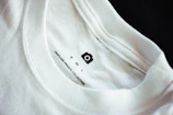 small white crew-neck shirt
