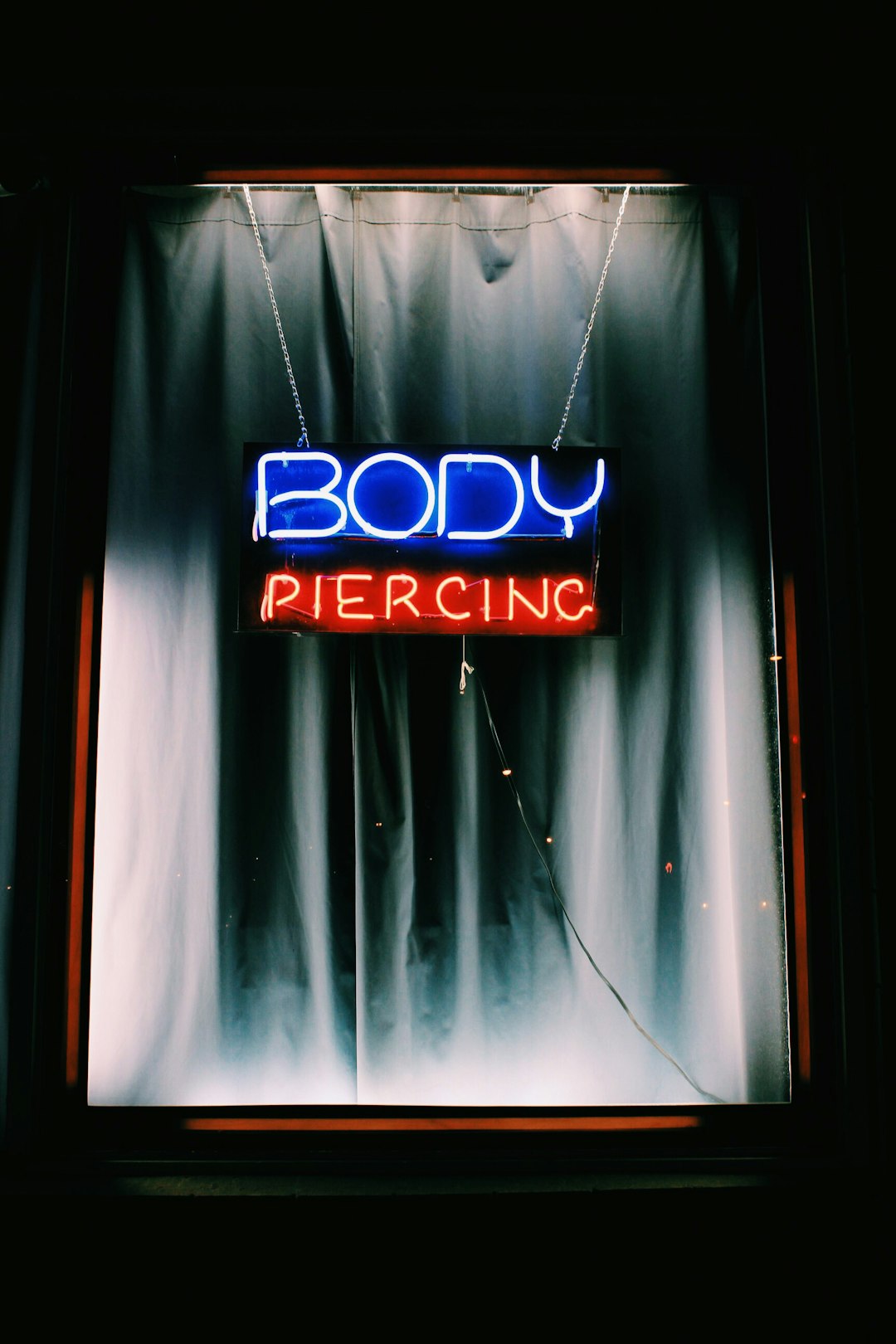 Body Piercing signage