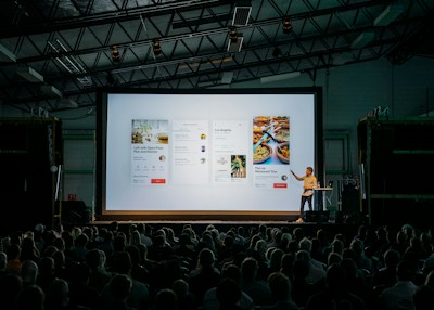 Corporate conference event
