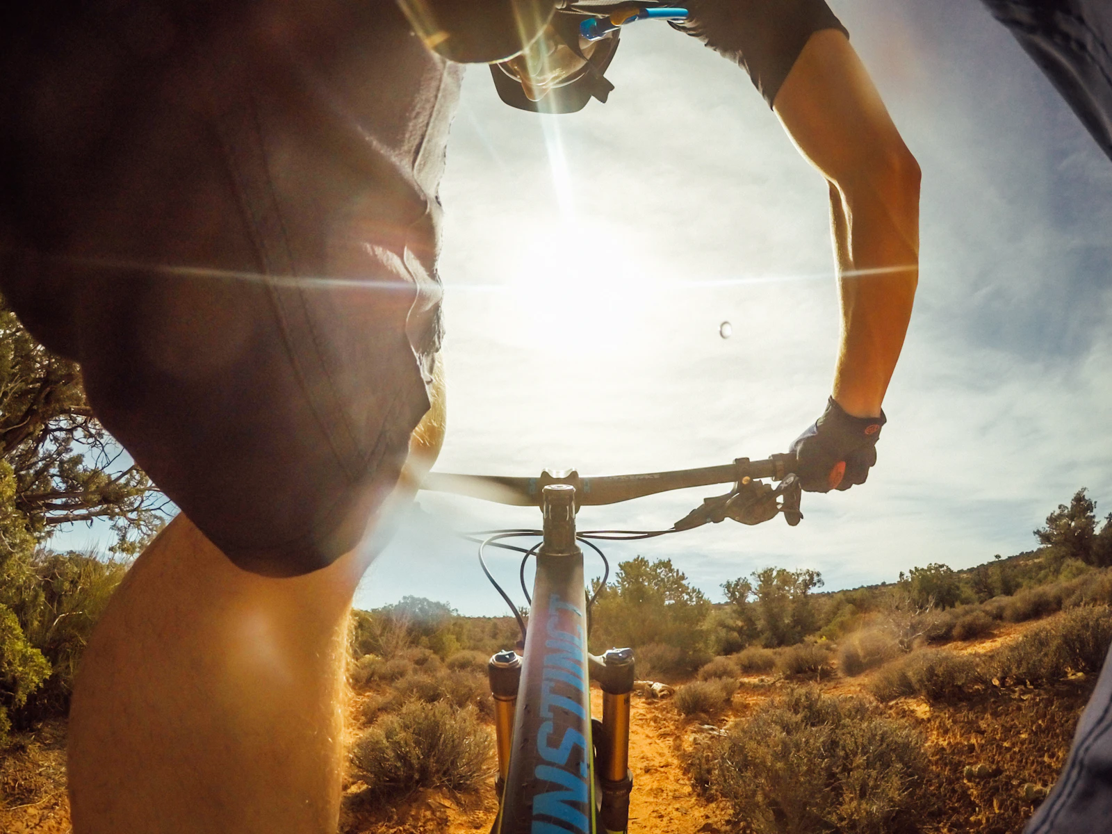 Moab mountain biking