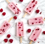 strawberry popsicles