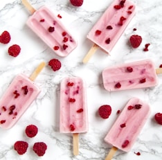 strawberry popsicles