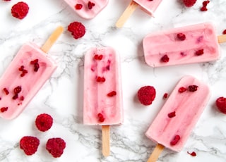 strawberry popsicles