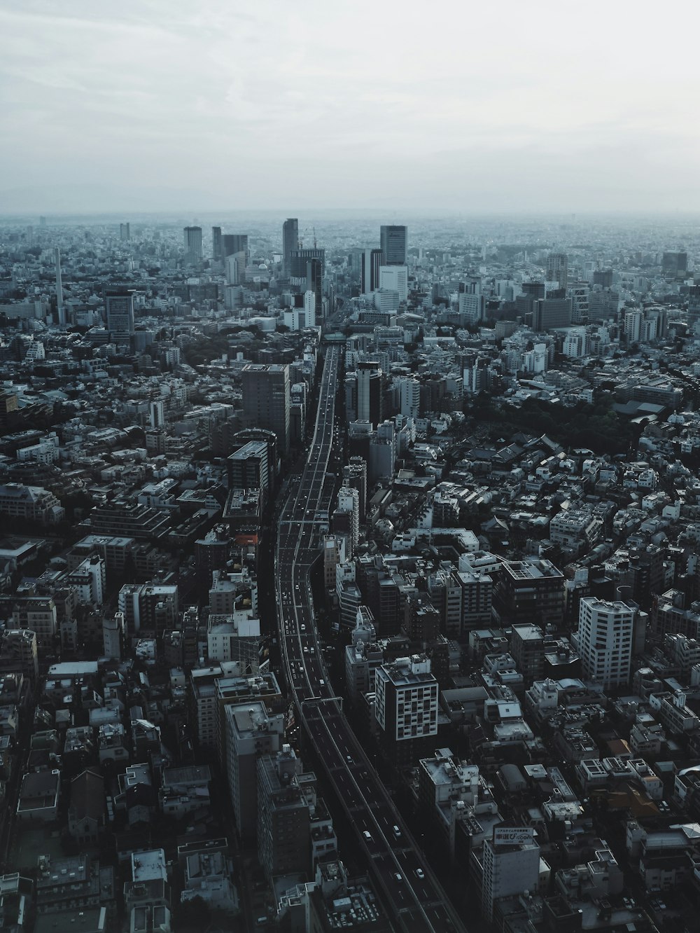 bird's eye view photography of buildings