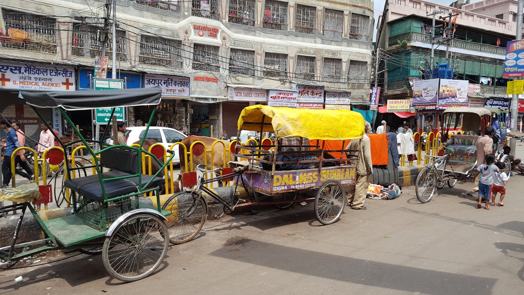 travelers stories about Town in Bhairavi ghat, India