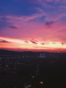 Sunset Mountain Canvas