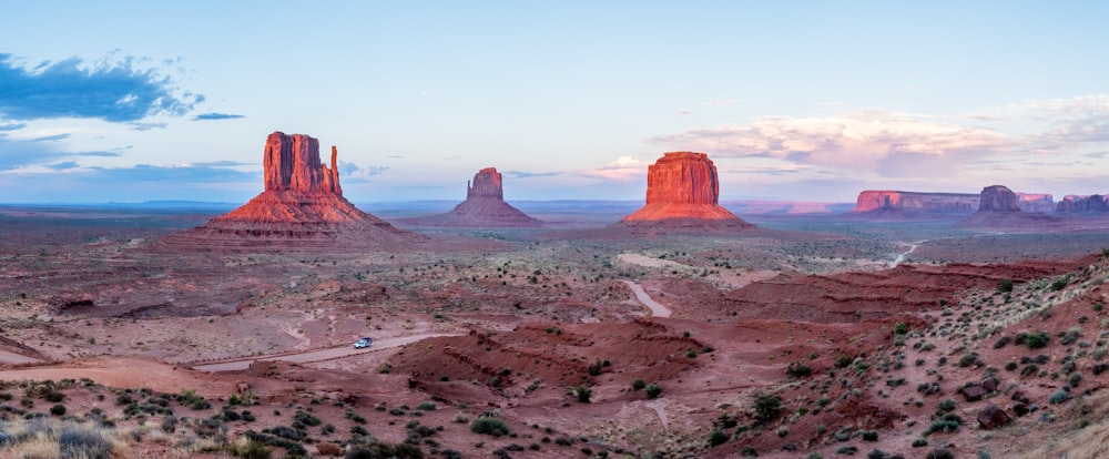 landscape photograph of canyonds