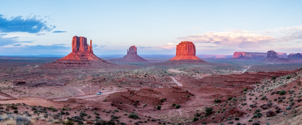 Photographie de paysage de canyonds