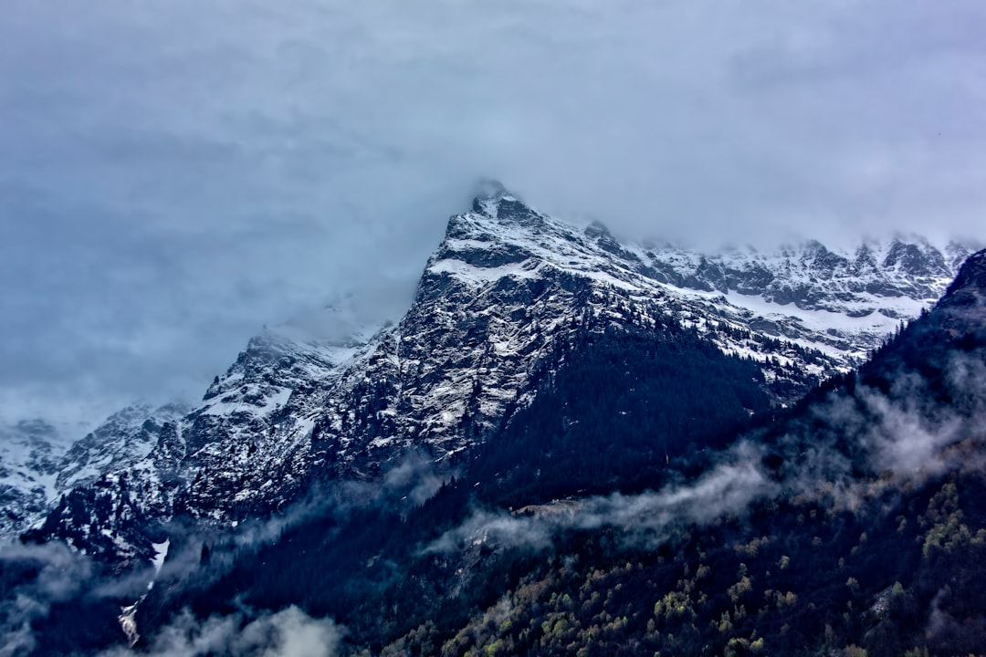 photography of snow covered mountain