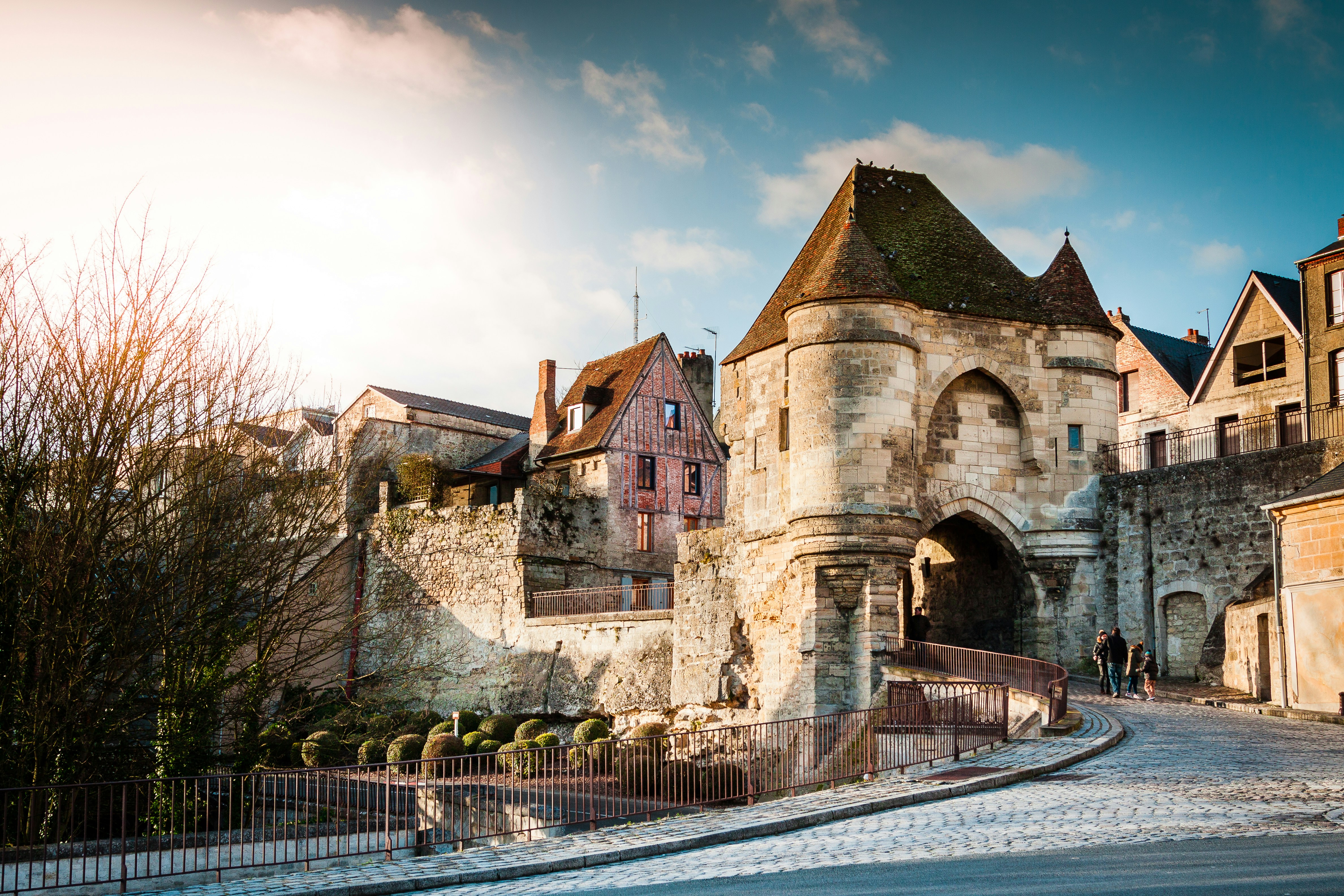 “La Porte d’Ardon”, the Ardon’s gate, or Royal gate in Laon, north of France. Part of the fortification of the old town. The remains of the medieval times gives a real “cachet” to the town.