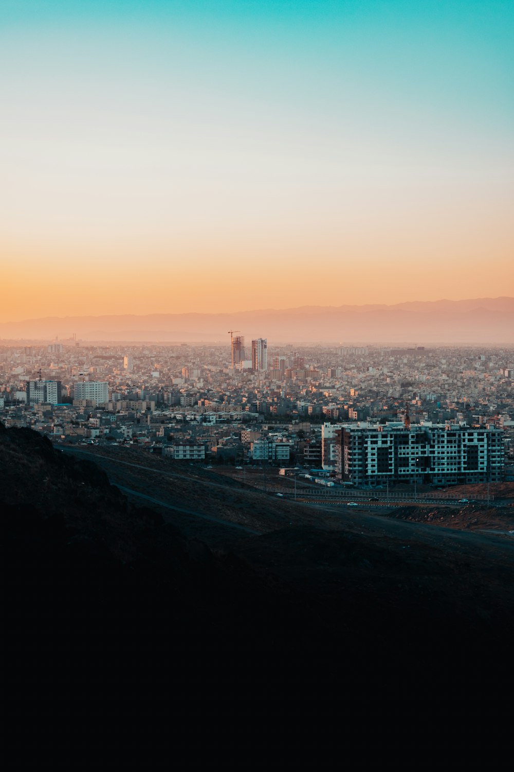 vista aérea fotografia de edifícios