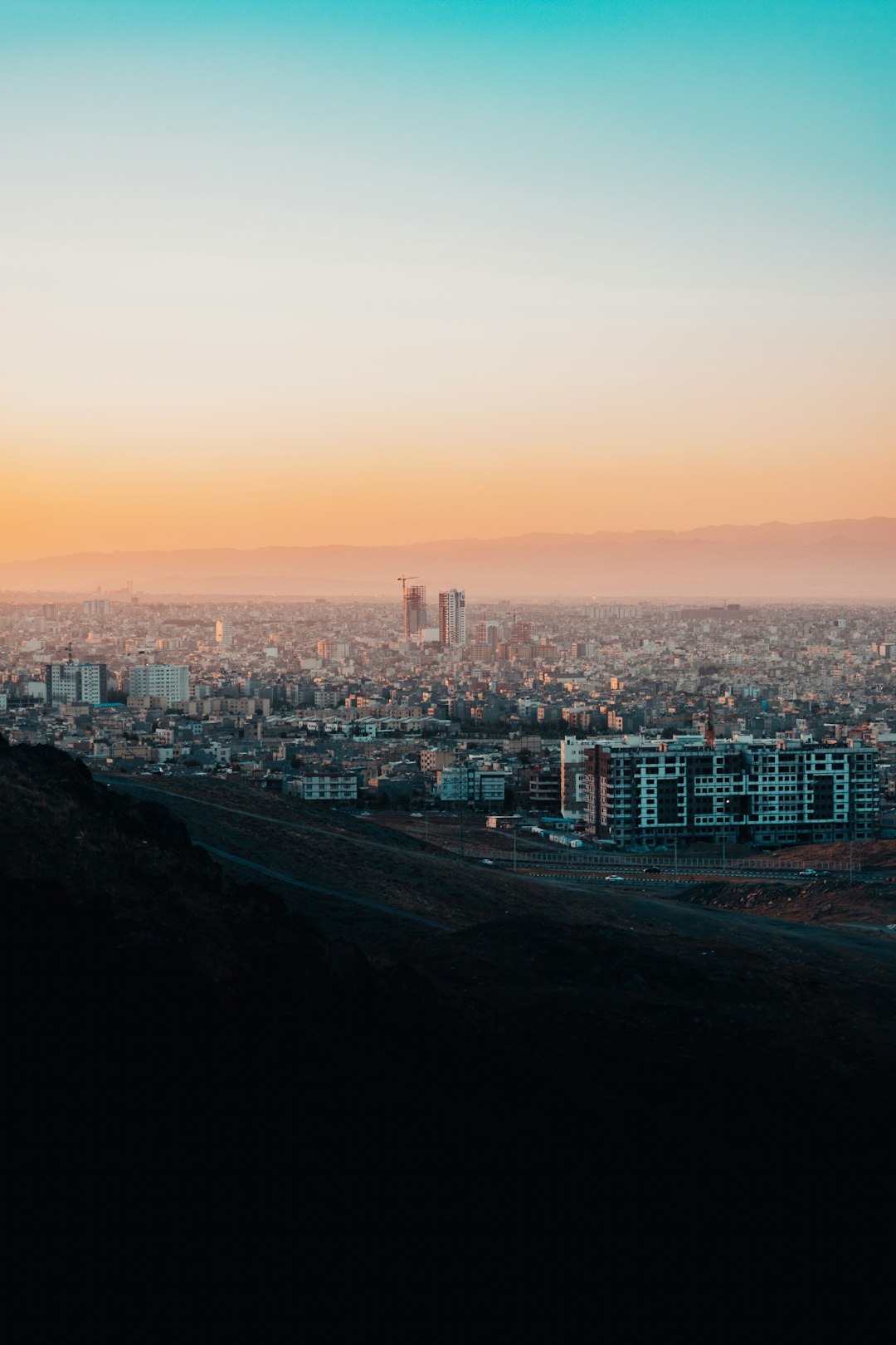 photo of Mashhad Skyline near Imam Reza Holy Shrine