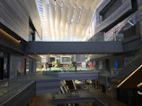Modern retail space renovation at Ayala Malls with fresh flooring and updated lighting.