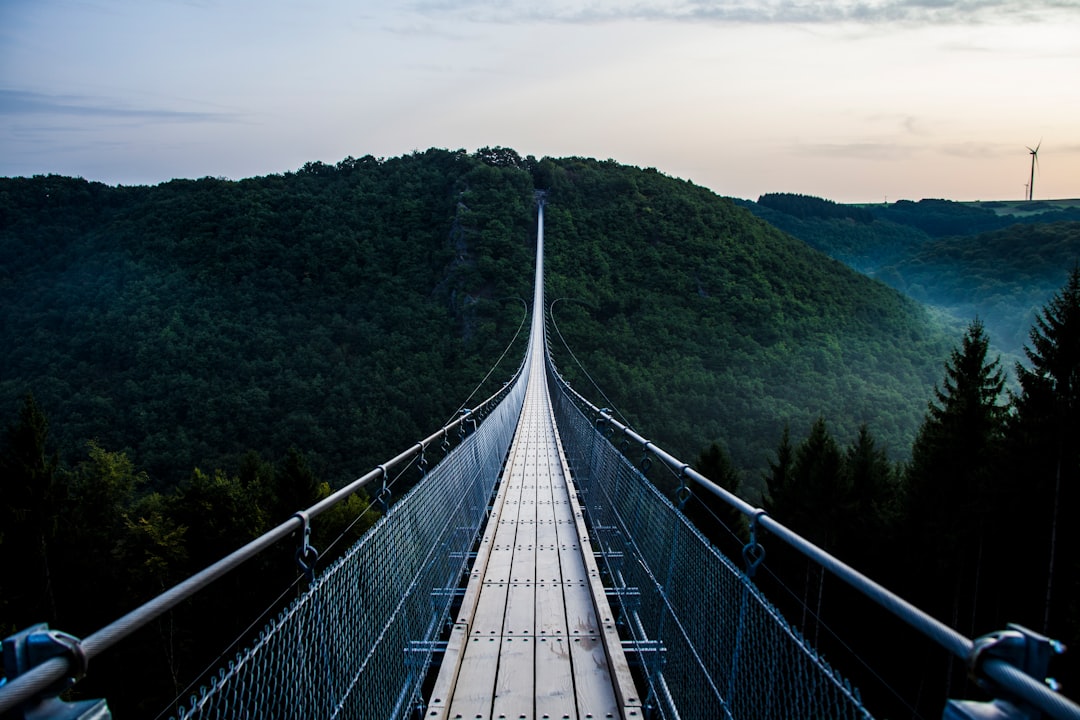 Suspension bridge photo spot Geierlay Mühlental 35