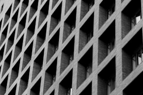 gray concrete building in architectural photography