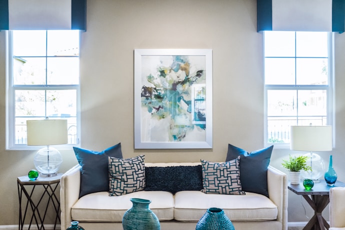 Beautiful living room interior