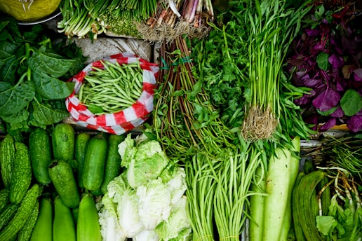 assorted vegetables