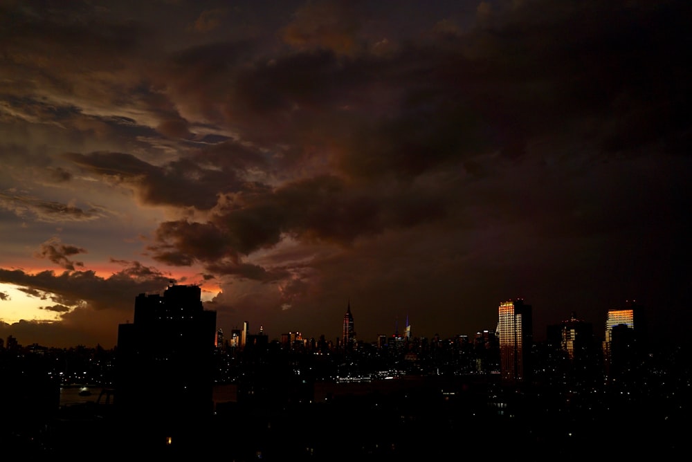 aerial photography of cityscape during golden hour