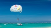 parasailing hurghada on the Red Sea