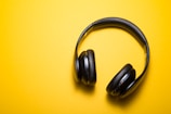 flatlay photography of wireless headphones, Aivy Monroe, AI music, album release