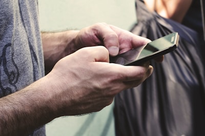 A close-up of a lead capture form on a digital device, emphasizing user engagement.
