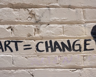 Art=Change signage