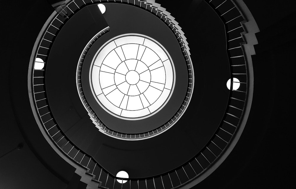 photo of spiral stair