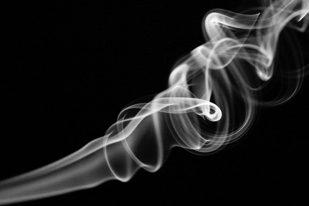 gray smoke digital wallpaper