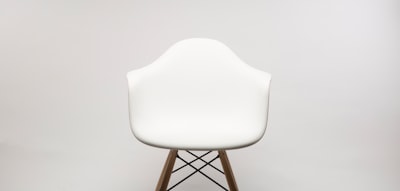 white wooden armchair chair teams background