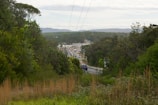 Wide view of a national highway under construction with heavy machinery.