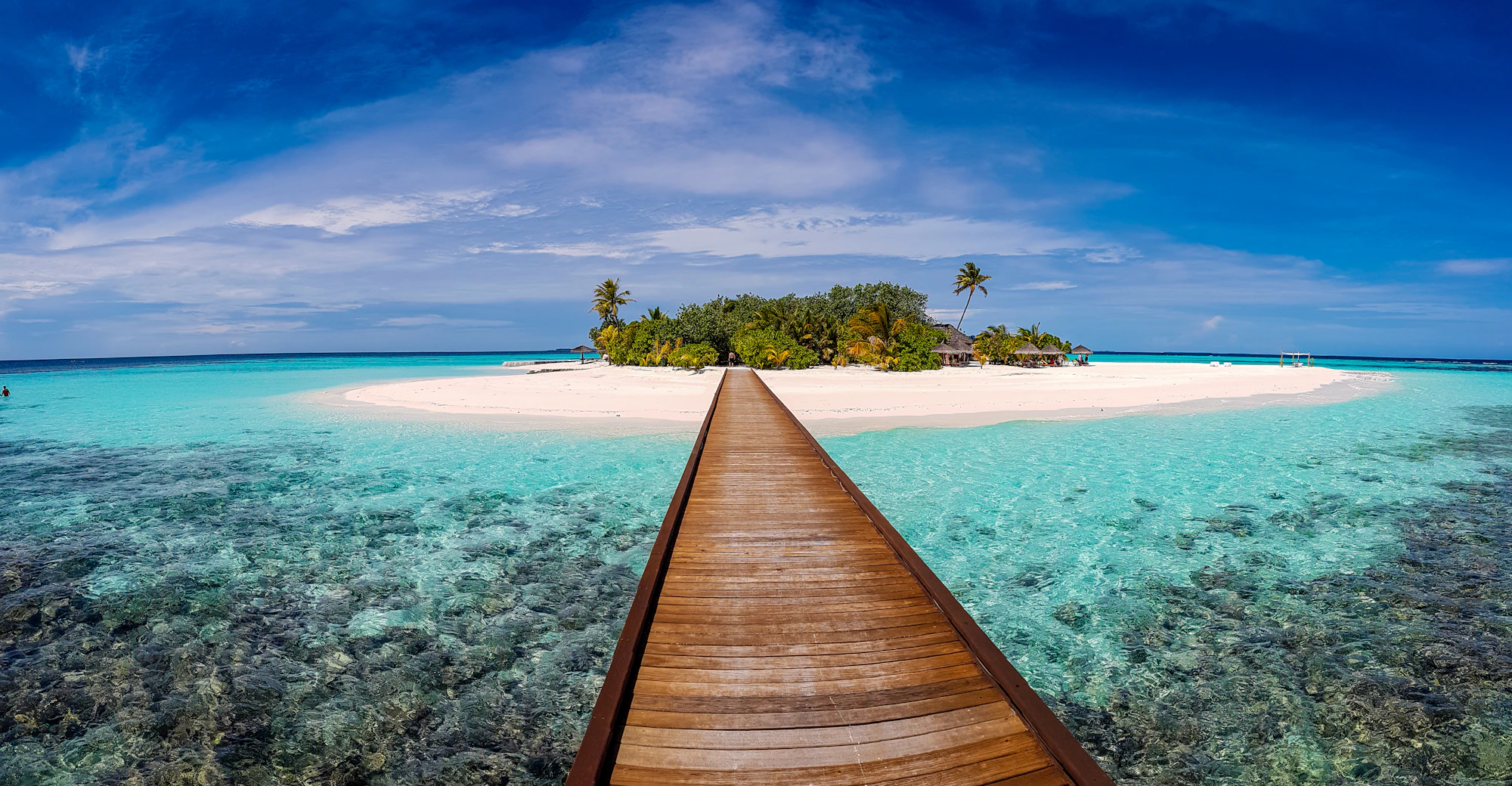 Tropical island lifestyle and travel