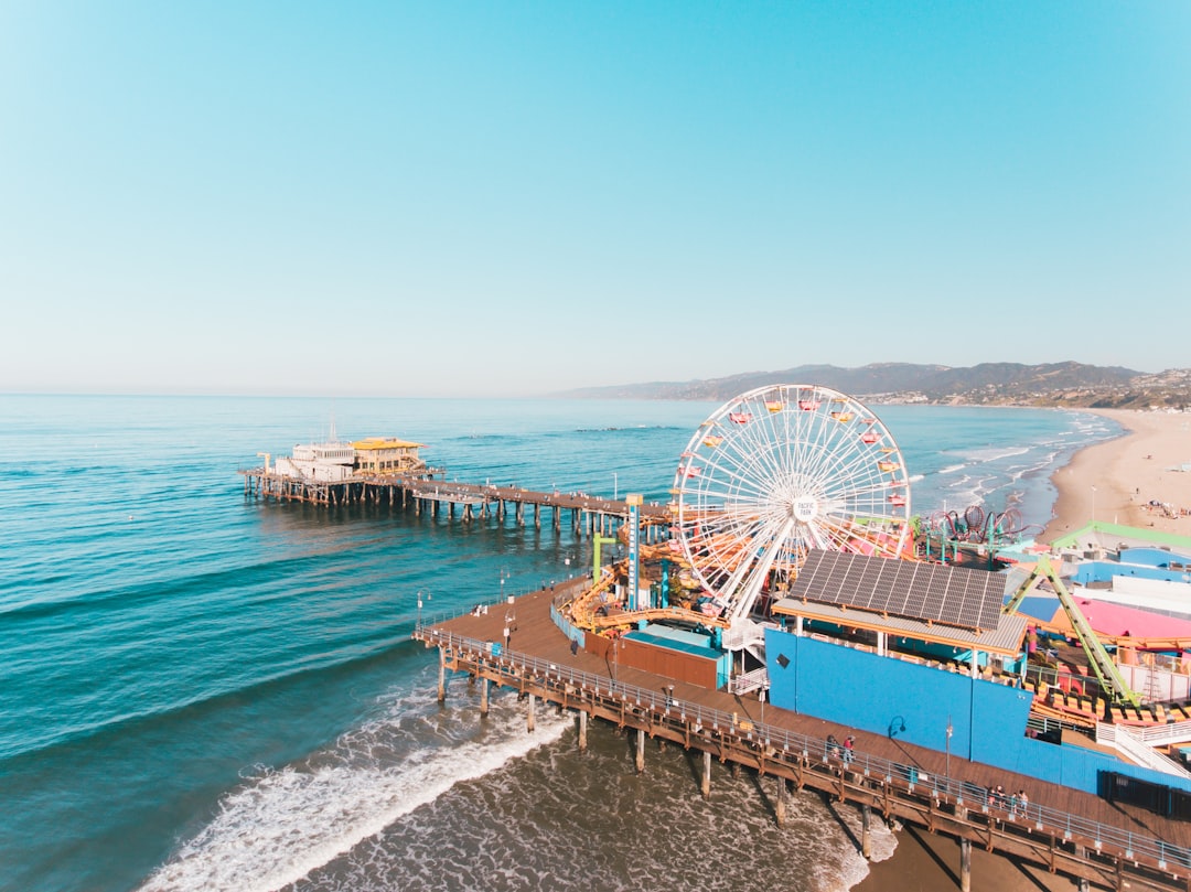 Ferris wheel photo spot Santa Monica Pier Santa Monica