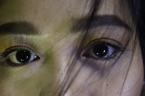 Close-up of a single face 3D model showing clean hair detailing and facial depth.