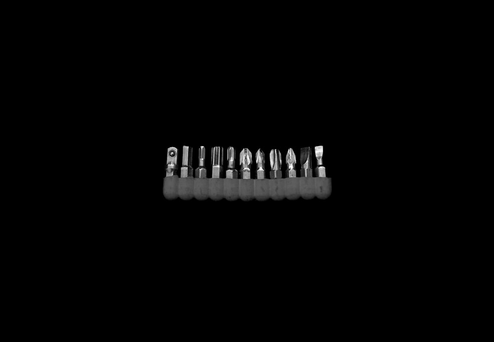 stainless steel screwdriver bit set