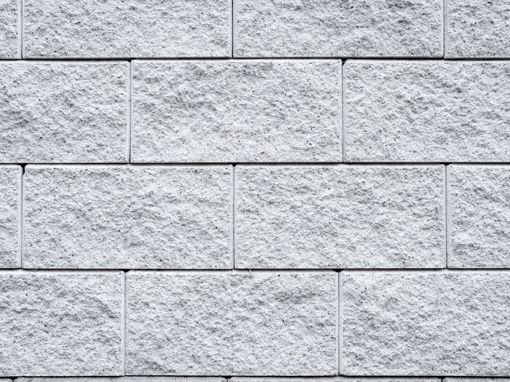 white brick surface
