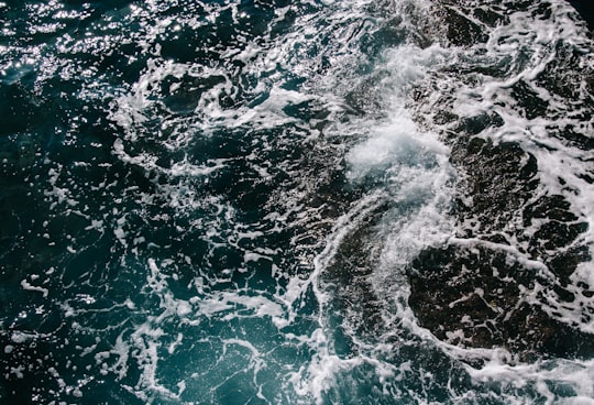 body of water waves in Salou Spain