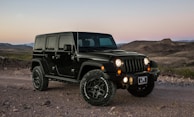 black Jeep Wrangler