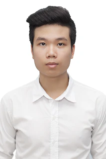 Close-up photo of a student with a clean white background.