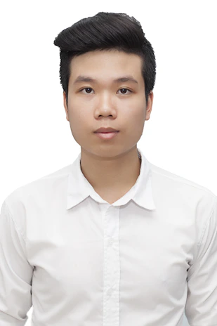 Close-up photo of a student with a clean white background.