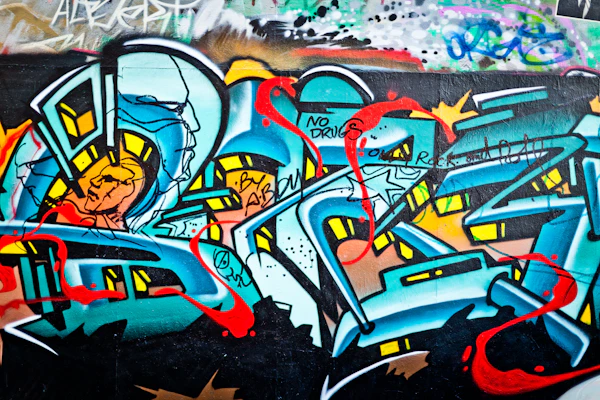 Letras em Azul